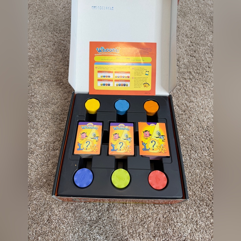 Cranium 2005 Whoonu Family Game What’s Your Favorite Thing COMPLETE Discontinued - Picture 2 of 12